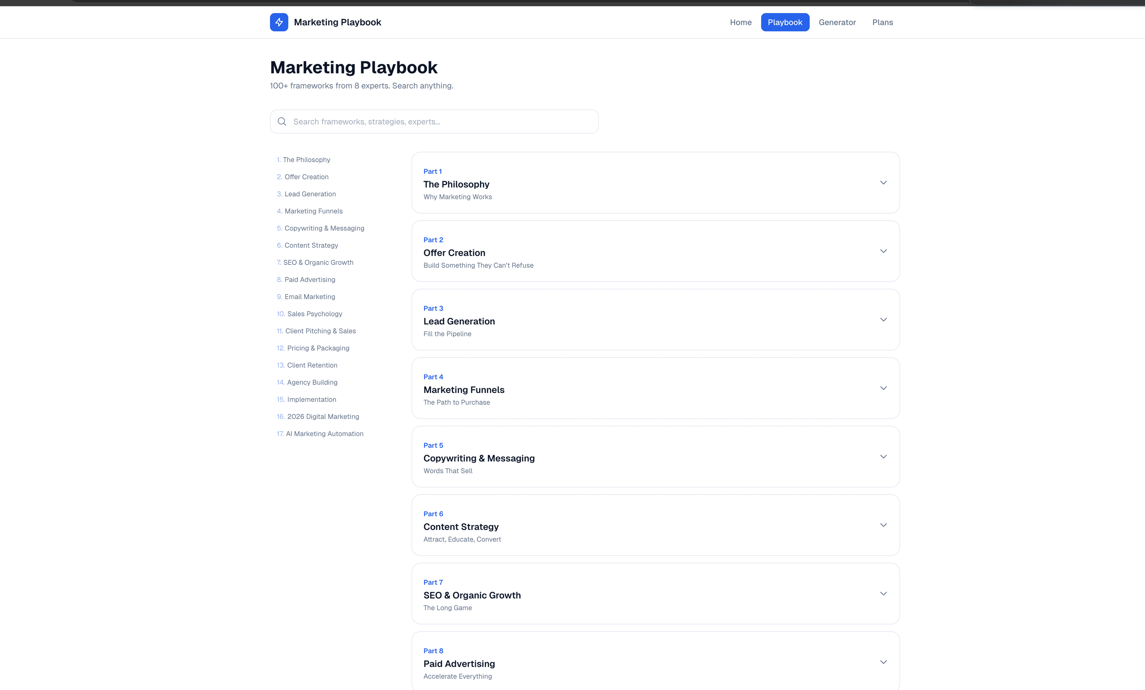 Marketing Playbook
